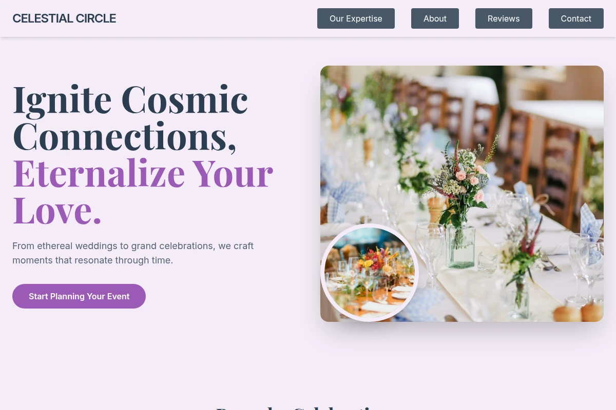 Radiant Event Planning
