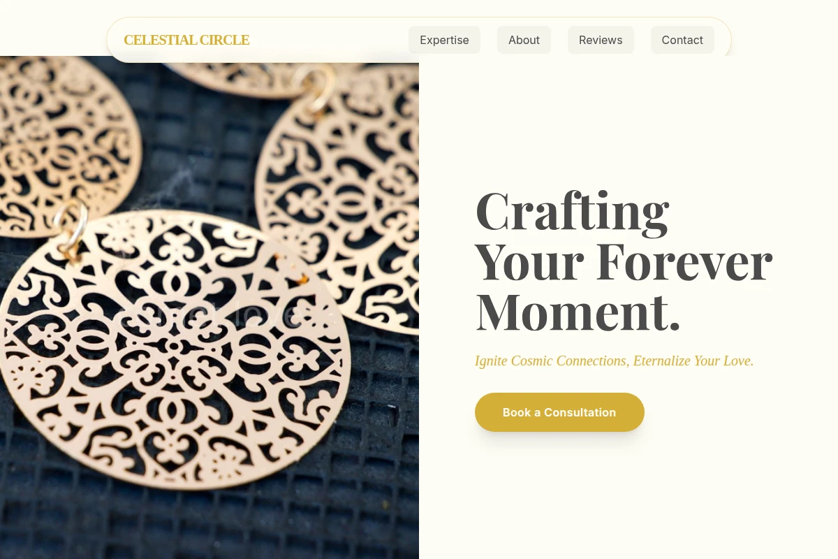 Champagne Jewelry Design