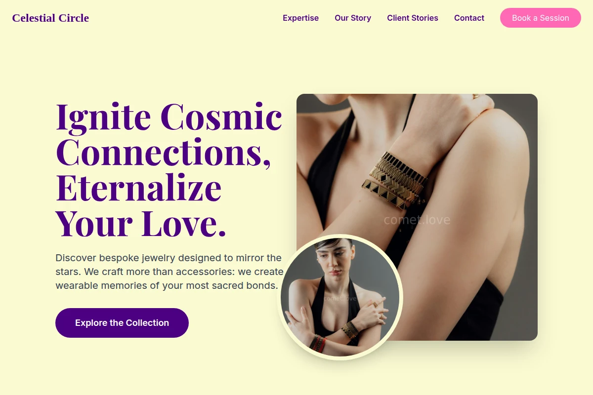 Celestial Jewelry Design