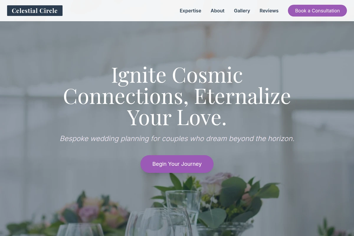Harmony Wedding Planner