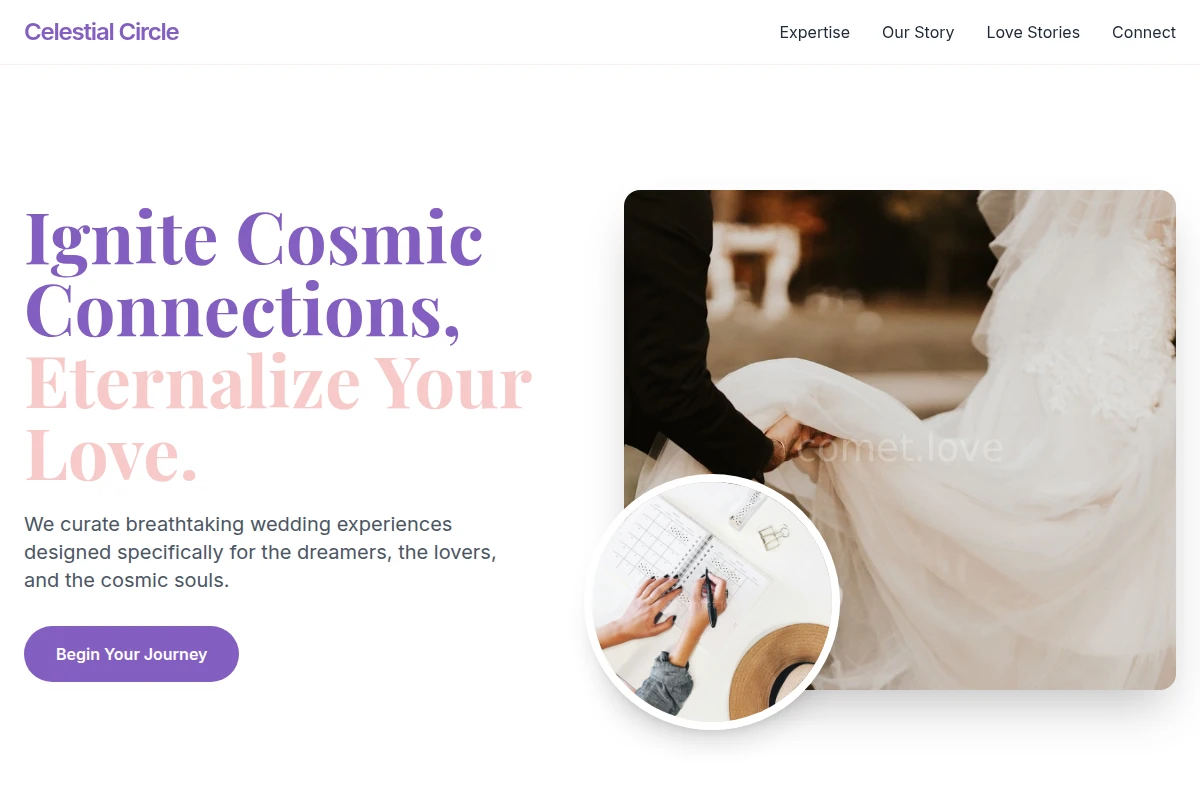 Blush Wedding Planner