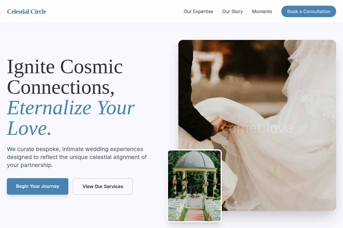 Intimate Wedding Planner